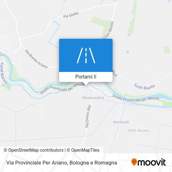 Mappa Via Provinciale Per Ariano
