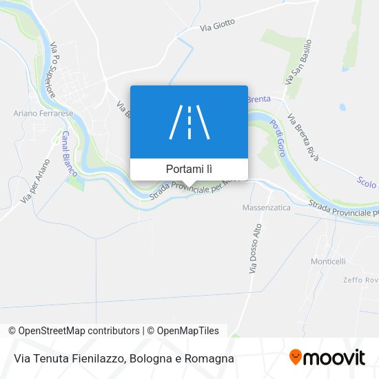 Mappa Via Tenuta Fienilazzo