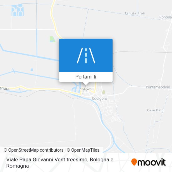 Mappa Viale Papa Giovanni Ventitreesimo