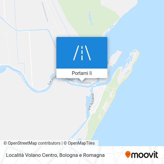 Mappa Località Volano Centro