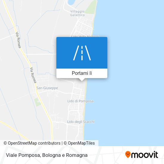 Mappa Viale Pomposa