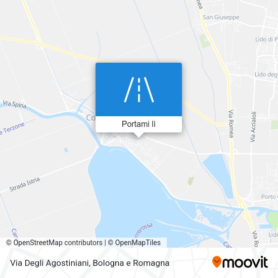 Mappa Via Degli Agostiniani