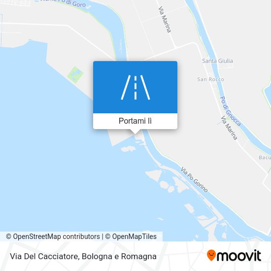 Mappa Via Del Cacciatore