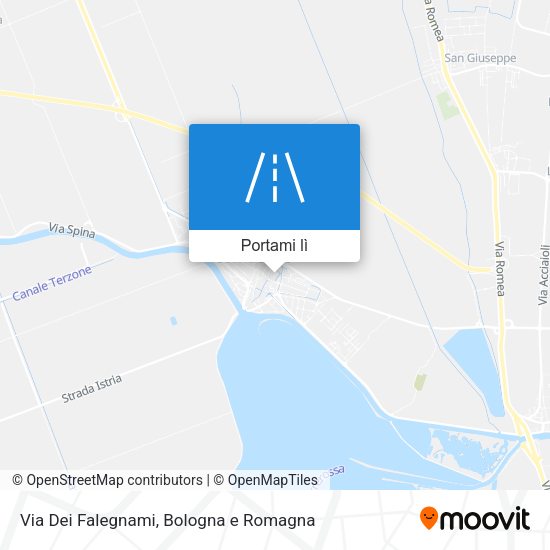 Mappa Via Dei Falegnami