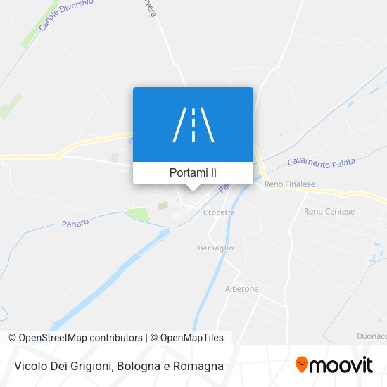 Mappa Vicolo Dei Grigioni