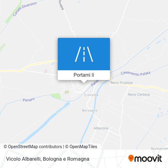 Mappa Vicolo Albarelli