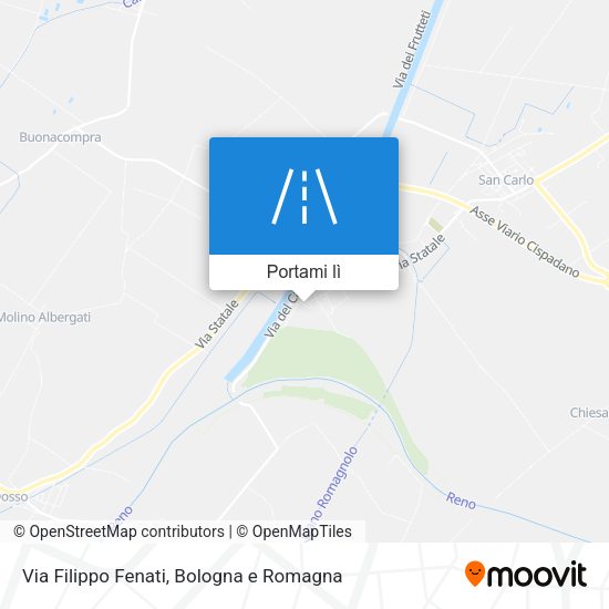 Mappa Via Filippo Fenati