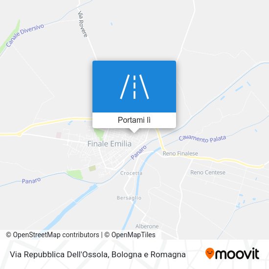 Mappa Via Repubblica Dell'Ossola