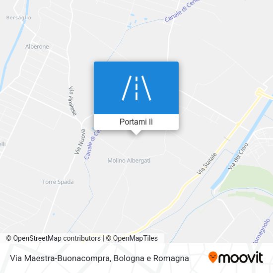 Mappa Via Maestra-Buonacompra