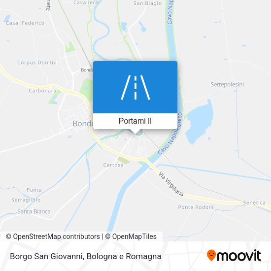 Mappa Borgo San Giovanni