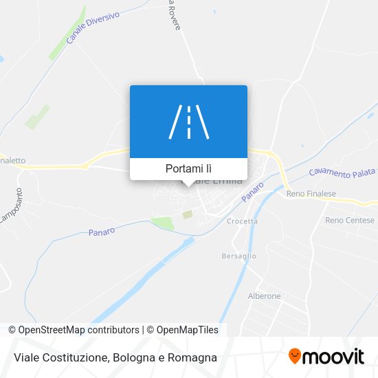Mappa Viale Costituzione