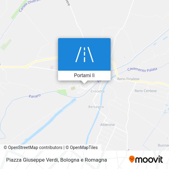 Mappa Piazza Giuseppe Verdi