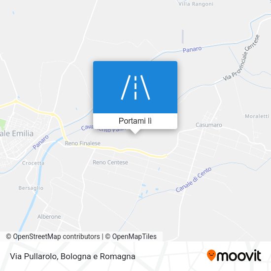 Mappa Via Pullarolo