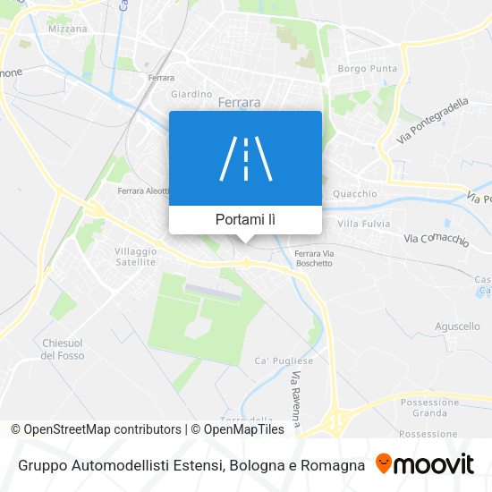Mappa Gruppo Automodellisti Estensi