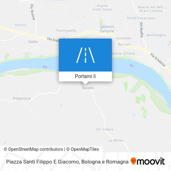 Mappa Piazza Santi Filippo E Giacomo