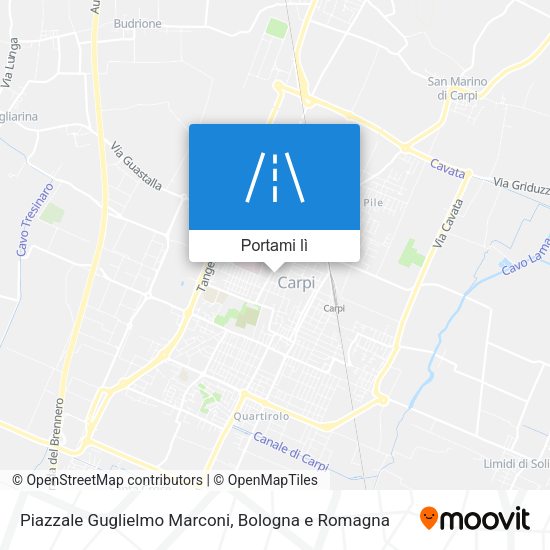 Mappa Piazzale Guglielmo Marconi