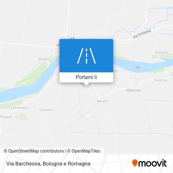 Mappa Via Barchessa