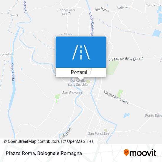 Mappa Piazza Roma