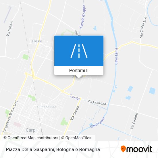 Mappa Piazza Delia Gasparini