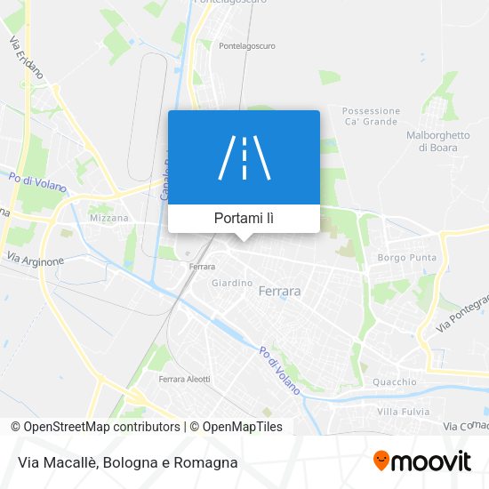 Mappa Via Macallè