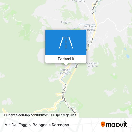 Mappa Via Del Faggio