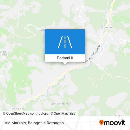 Mappa Via Marzolo