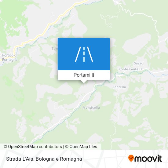 Mappa Strada L'Aia