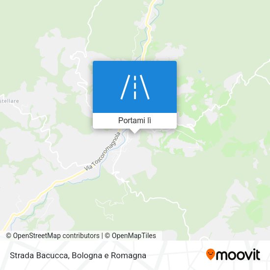 Mappa Strada Bacucca