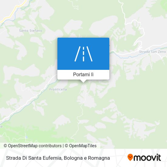 Mappa Strada Di Santa Eufemia