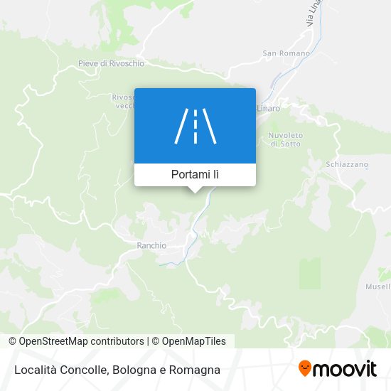 Mappa Località Concolle