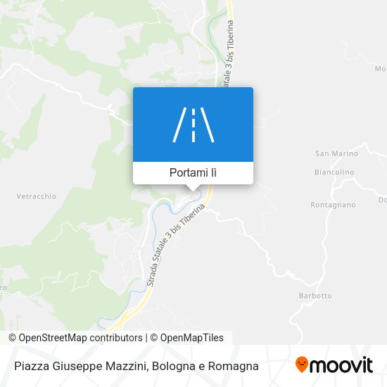 Mappa Piazza Giuseppe Mazzini