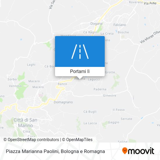 Mappa Piazza Marianna Paolini