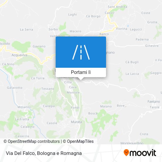 Mappa Via Del Falco