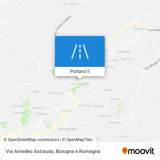 Mappa Via Amedeo Astraudo