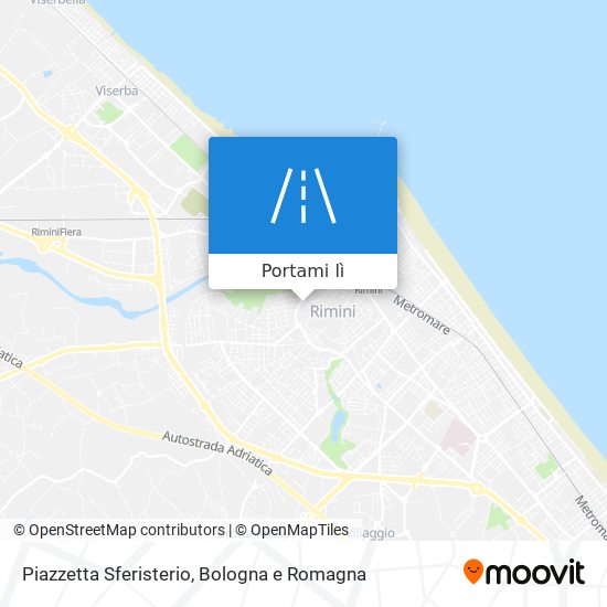 Mappa Piazzetta Sferisterio