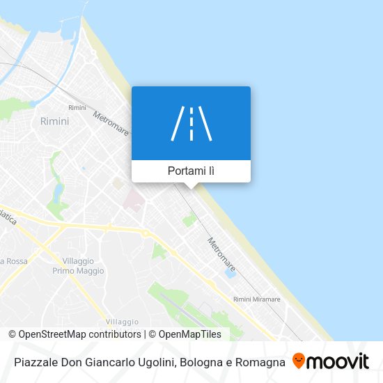 Mappa Piazzale Don Giancarlo Ugolini