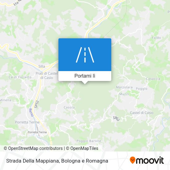 Mappa Strada Della Mappiana