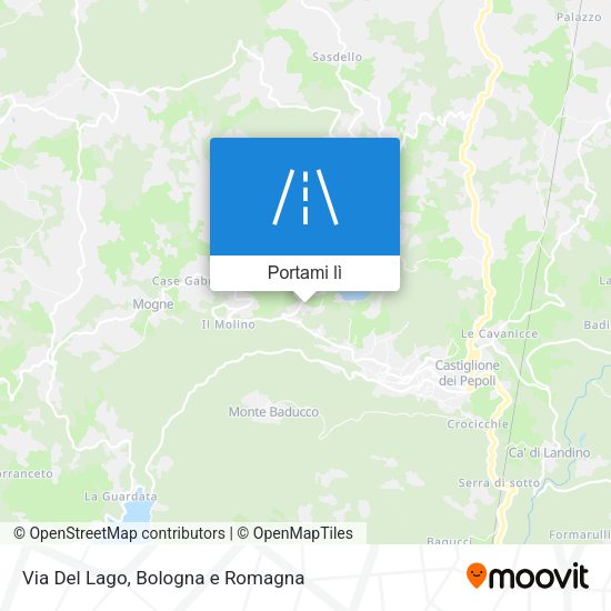 Mappa Via Del Lago