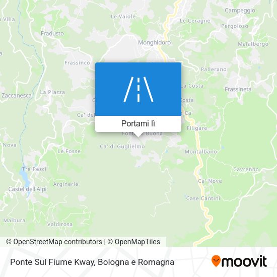 Mappa Ponte Sul Fiume Kway