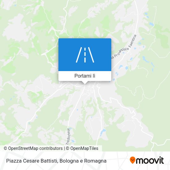 Mappa Piazza Cesare Battisti