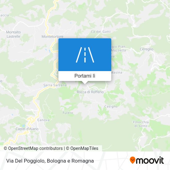 Mappa Via Del Poggiolo