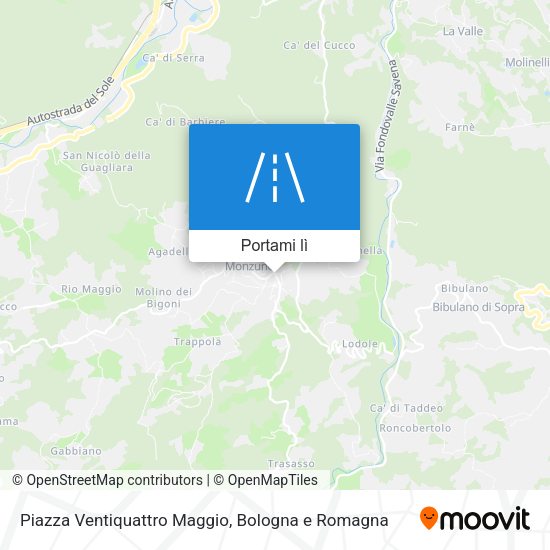 Mappa Piazza Ventiquattro Maggio