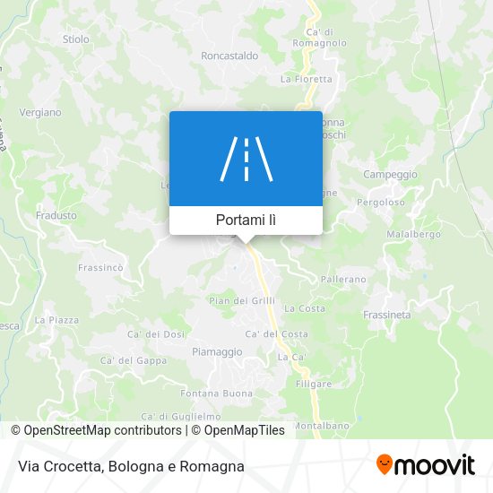 Mappa Via Crocetta
