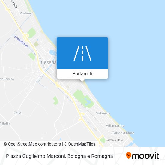 Mappa Piazza Guglielmo Marconi