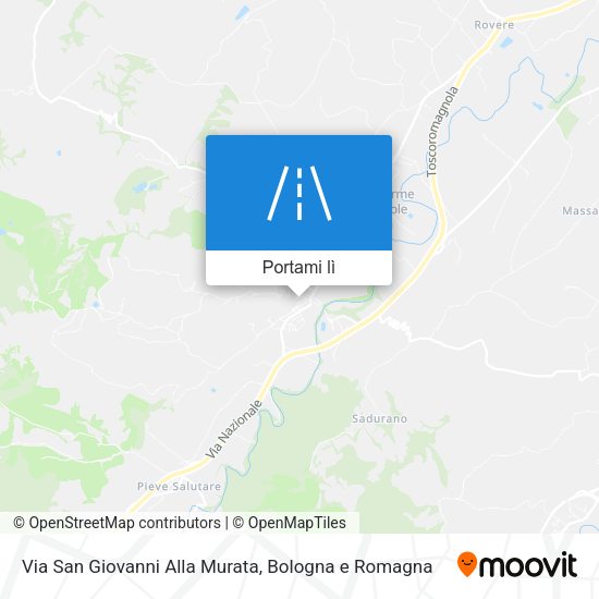Mappa Via San Giovanni Alla Murata