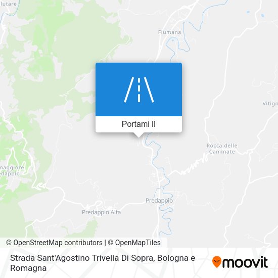 Mappa Strada Sant'Agostino Trivella Di Sopra