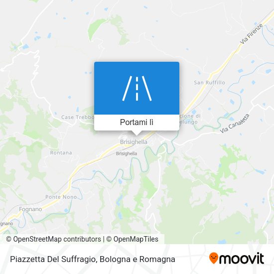 Mappa Piazzetta Del Suffragio