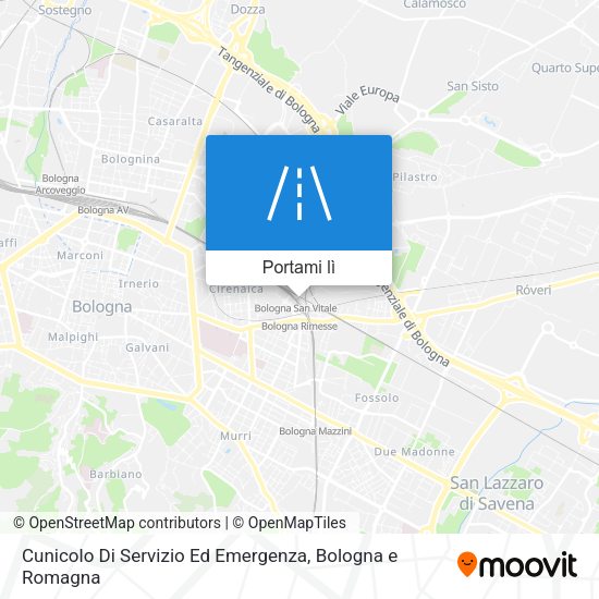 Mappa Cunicolo Di Servizio Ed Emergenza