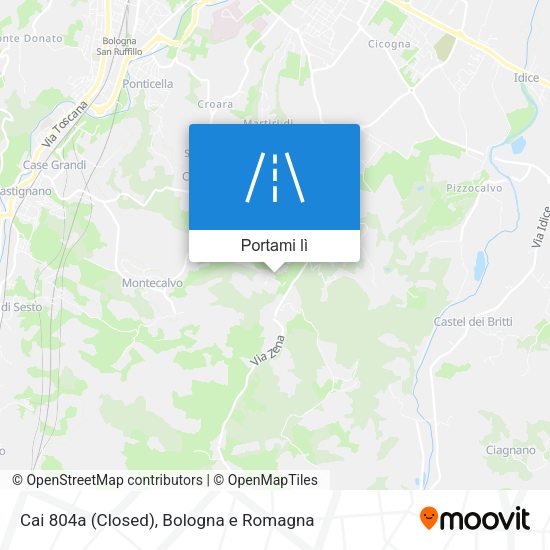Mappa Cai 804a (Closed)