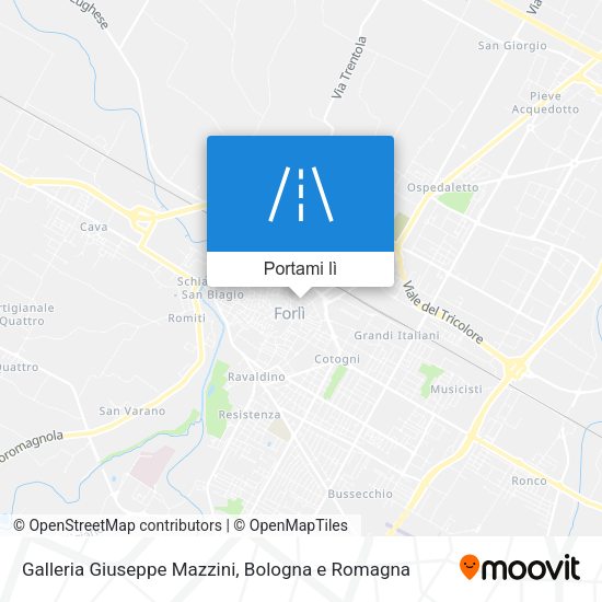 Mappa Galleria Giuseppe Mazzini